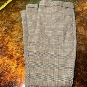 Anne Klein Checkered Pants Sz L
